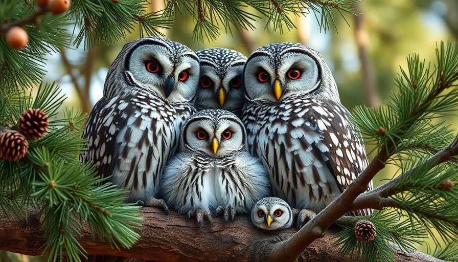 San Francisco owl family sightings in a tree.
