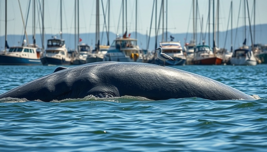 Deceased gray whale with seagulls in Bay Area waters.