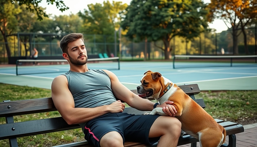 Klay Thompson's dog Rocco enjoying a sunny day in the park.