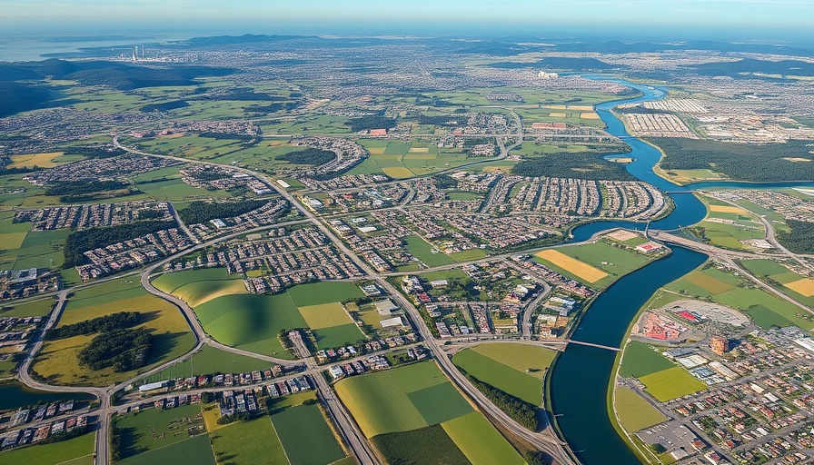 California Forever Group Suisun City development aerial view.