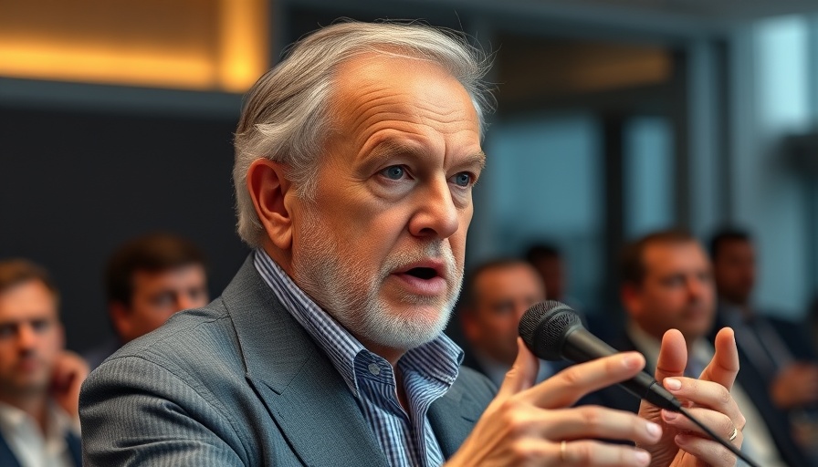 Elderly man speaks on Canada defence spending at NATO review.