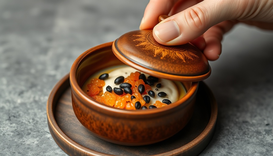 Gourmet caviar dish in San Francisco restaurant opening.
