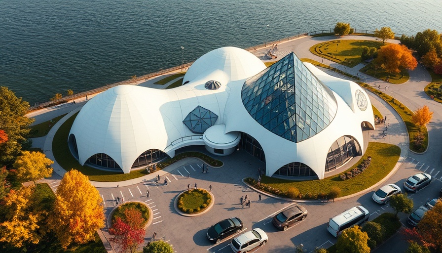 Futuristic complex by the waterfront, San Francisco news.