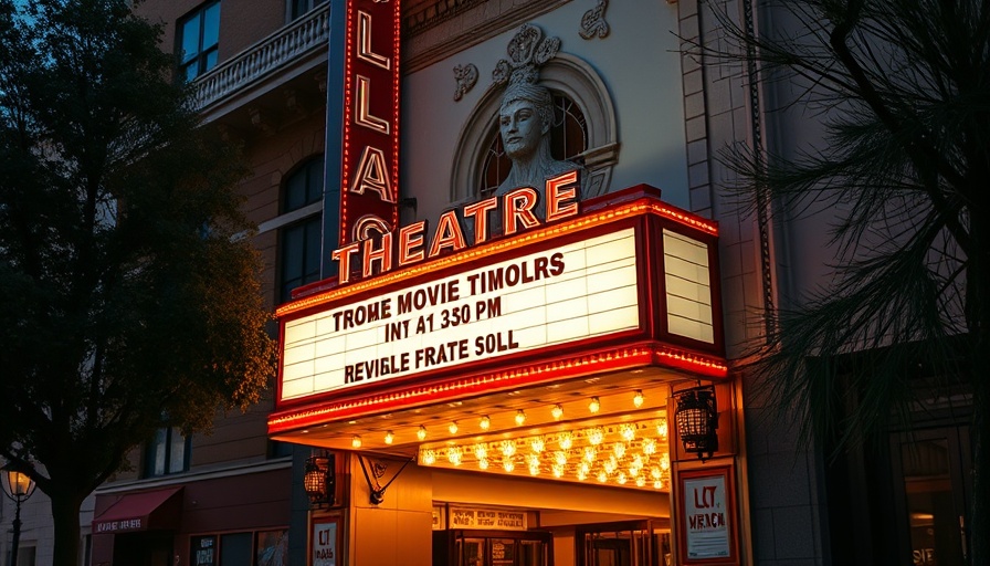 San Francisco news: classic Clay Theater lit up at sunset.