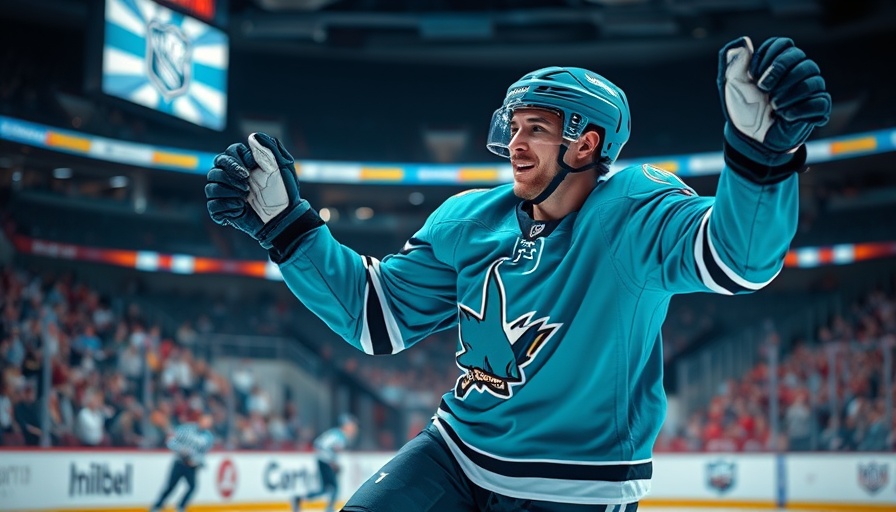 Macklin Celebrini NHL All-Rookie Team hockey action shot