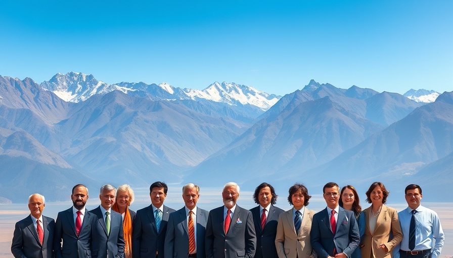 G7 leaders agree on AI adoption with mountainous backdrop