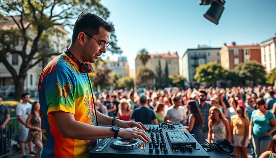 San Francisco Pride 2025 events outdoor DJ set with vibrant crowd