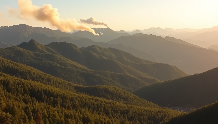 Smoke rising in Lebanon during Israel ground operations.