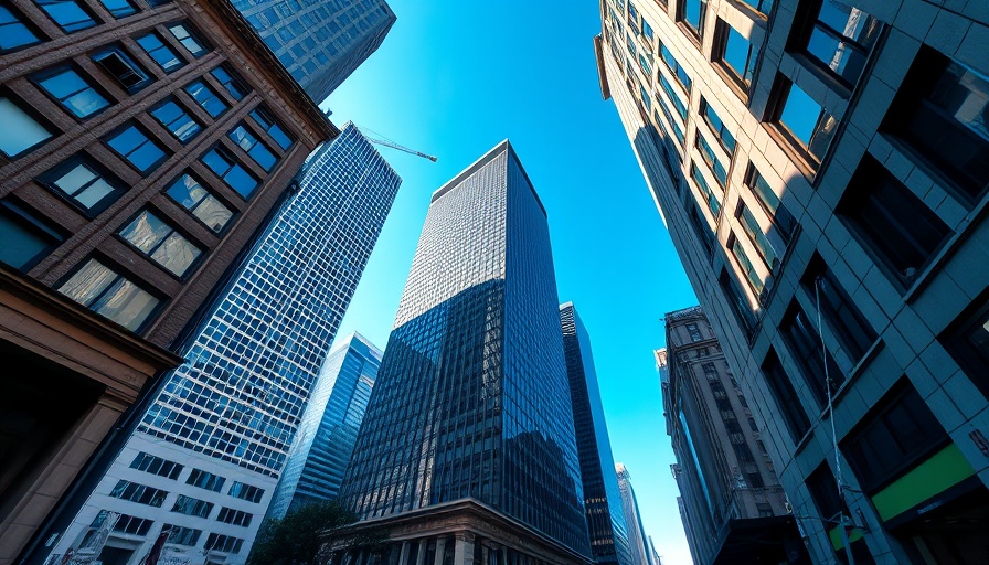 San Francisco News perspective of towering skyscrapers.