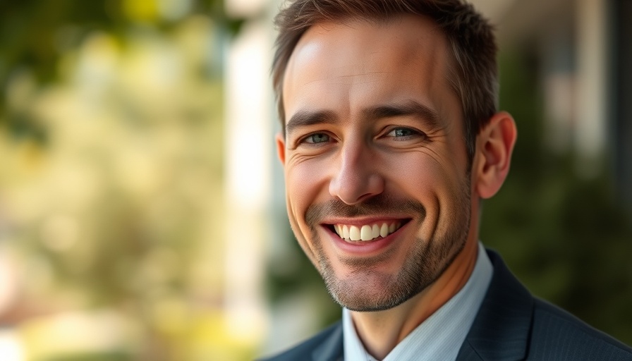 Smiling man outdoors, UC Berkeley Professor.