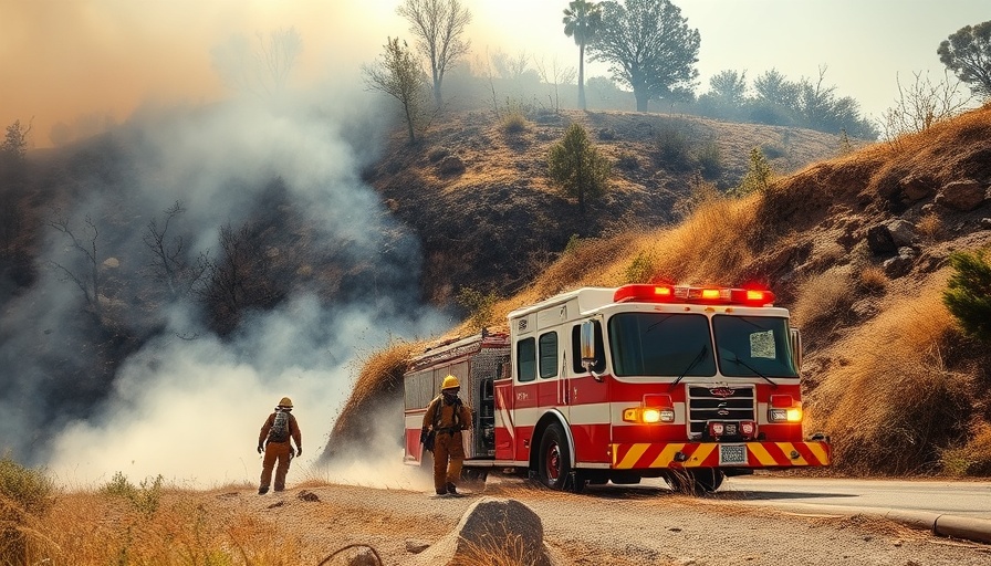 Firefighters battling a California wildfire impacts home insurance.