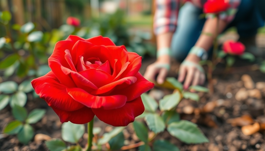 Grateful Dead Rose commemorates band’s 60th anniversary in garden setting.