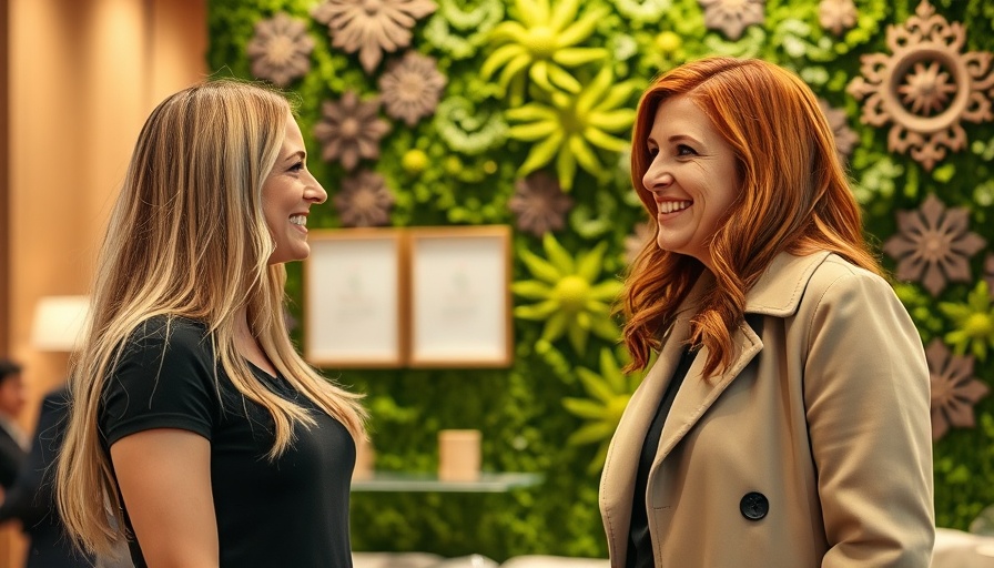 Engaging interaction at Independent Hotel Show 2025