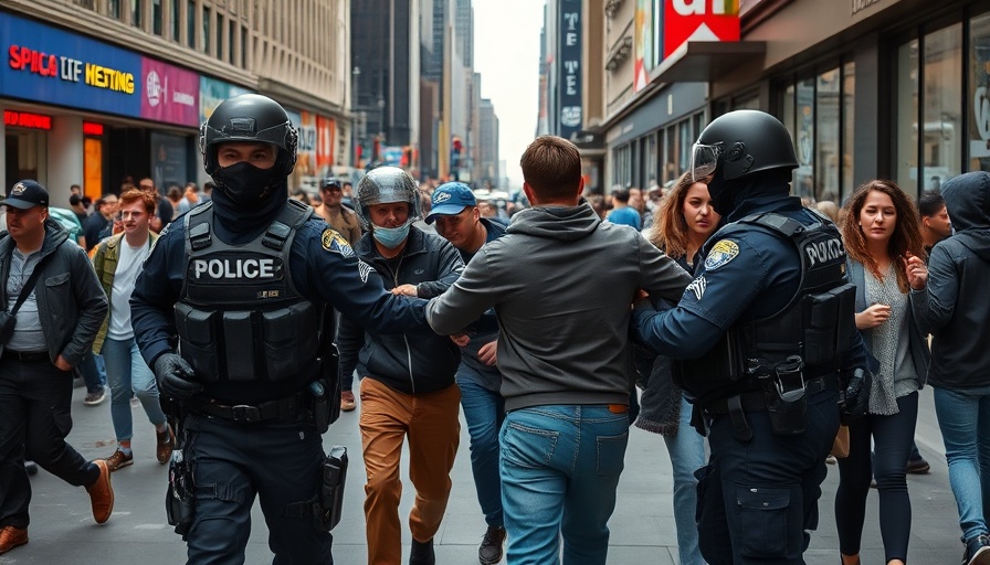 San Francisco local news: Police arrest scene in city