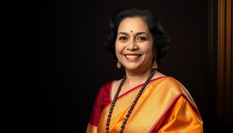 Confident woman in traditional sari, Accor Hotels South Asia ambiance