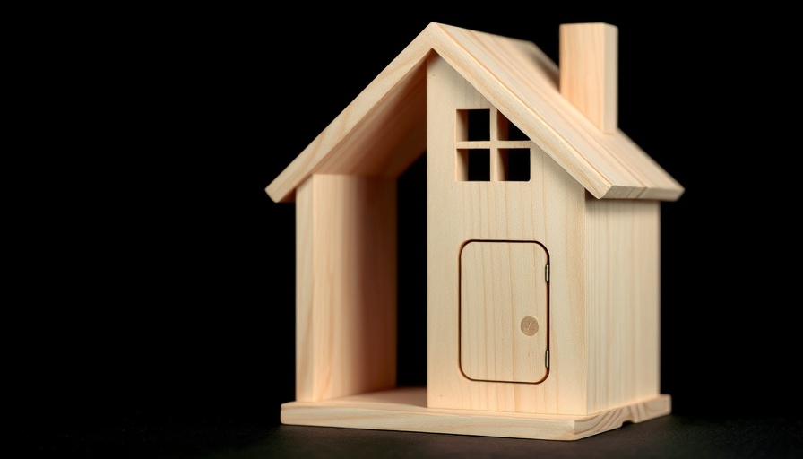 Abstract sculpture of a house symbolizing Bay Area housing market trends.