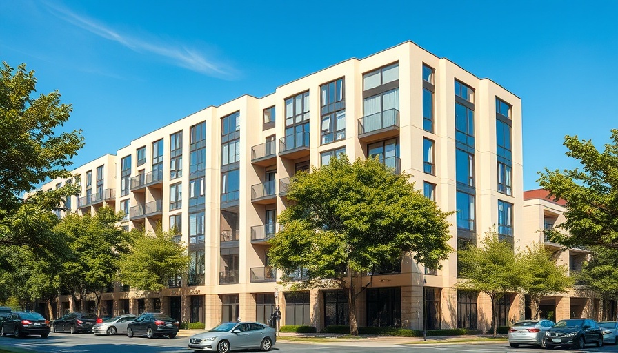 Affordable housing project in North Fair Oaks with modern building.