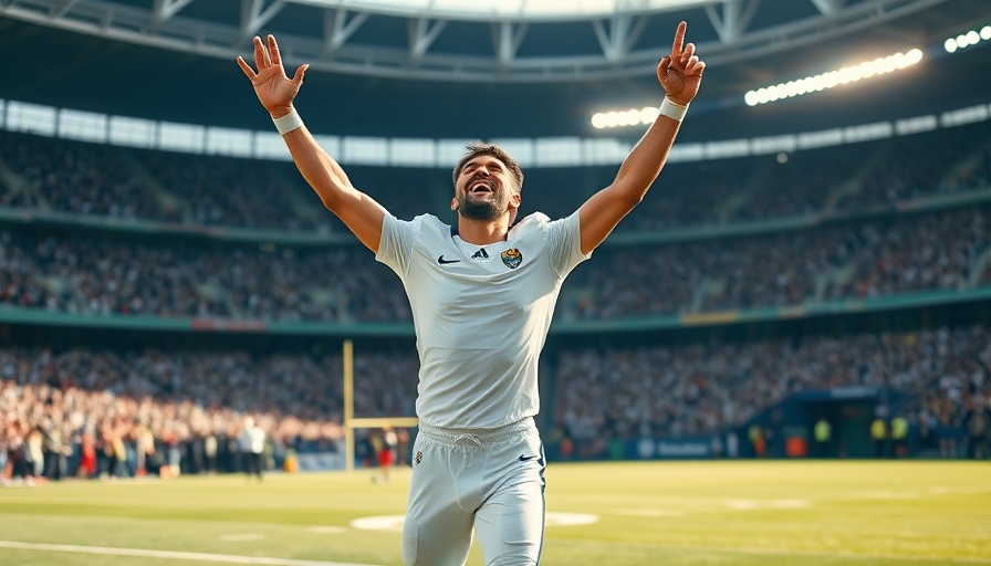49ers player celebrates field goal, claiming first place in NFC West.