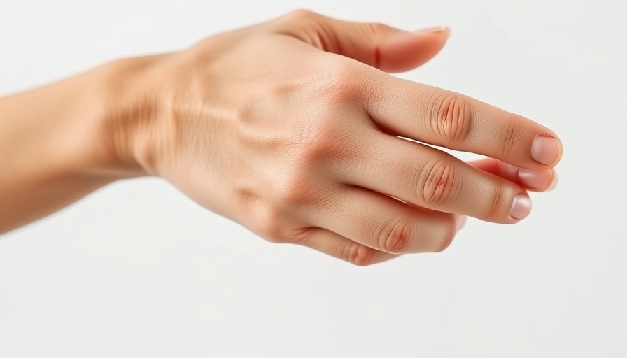 Close-up of a person massaging hand, omega-3 fatty acids benefits for arthritis.