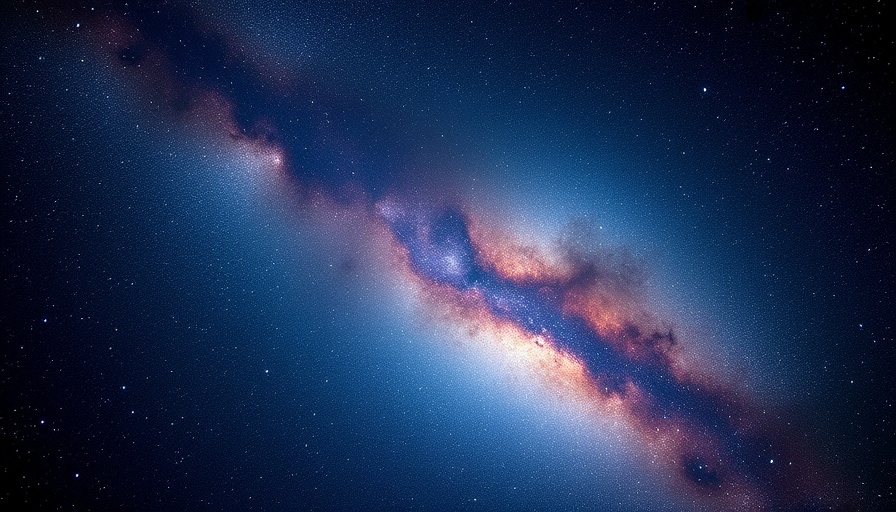 Starry night sky with the Milky Way, representing Venus in Aries health.