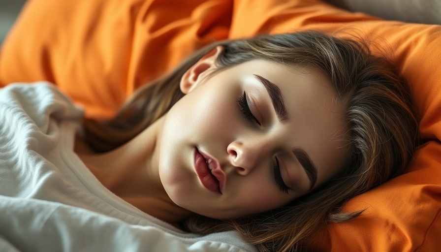 Young woman peacefully sleeping, habits to improve sleep.