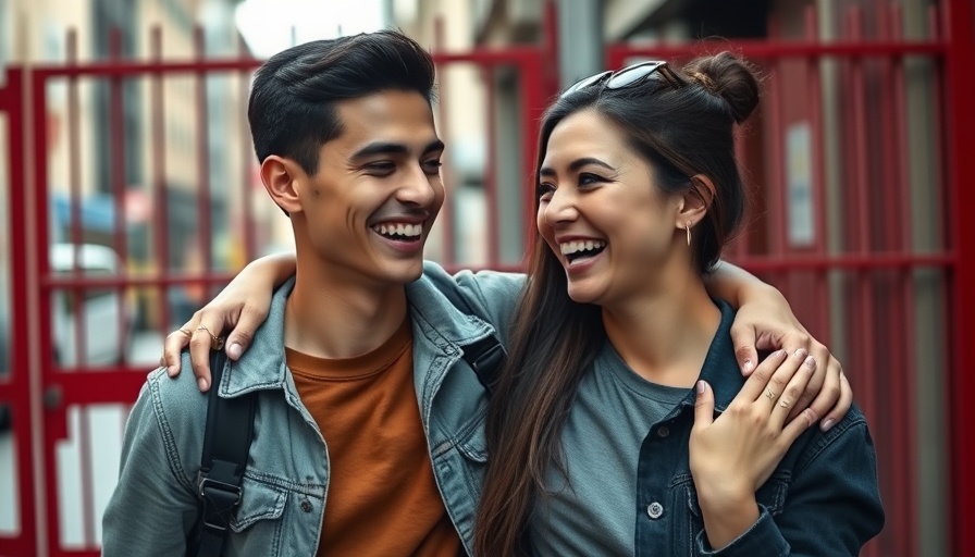 Happy couple on a city street, Zodiac Signs Impact Health.