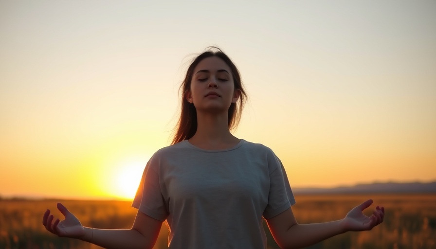Calm woman at sunset reflecting on metabolic health trends summer solstice.