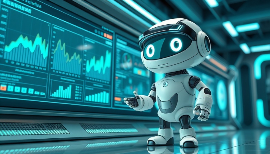 HACS for Home Assistant robot next to digital interface