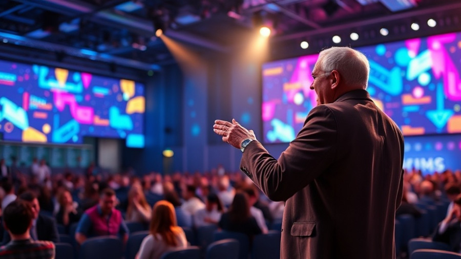 Mastercard cross-border payments in Africa discussed at a vivid conference stage.