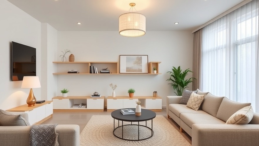 A modern smart home featuring advanced technology and automation.