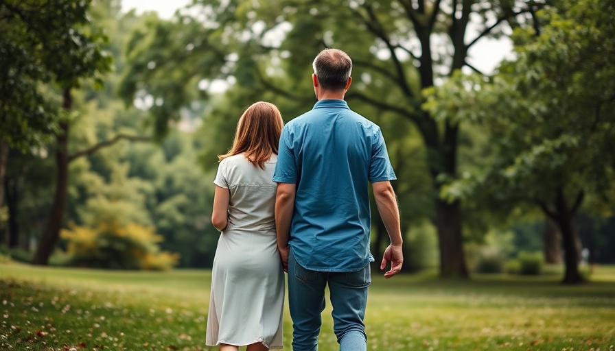 Couple walking in park, Health Benefits of Walking Daily.