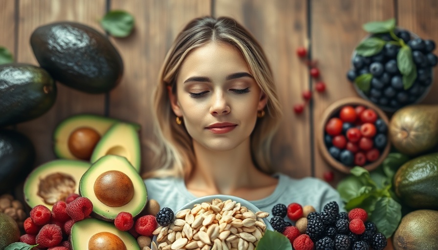 Superfoods every woman must have in her diet with a serene woman.