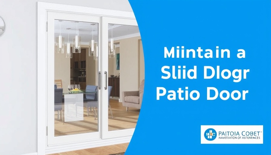 How to Maintain a Sliding Patio Door