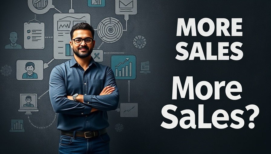 Simple offer ecosystem concept featuring sales illustration