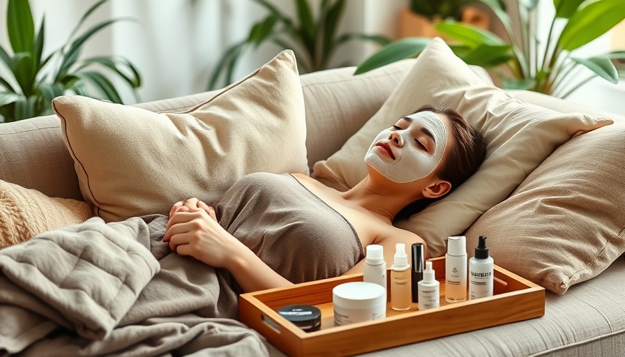 Relaxed woman enjoying a spa day at home, slowing down to enjoy life more.