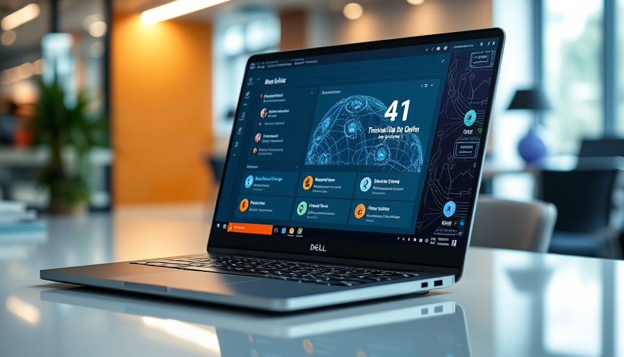 Dell Pro Max 18 Plus performing AI tasks in bright office setting