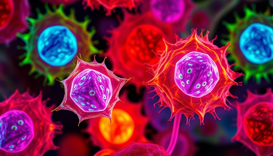 Microscopic liver cell imagery highlighting research details.
