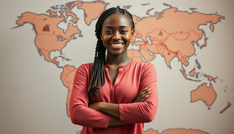Chiderah Azodoh Middle East tech industry feature with world map background.