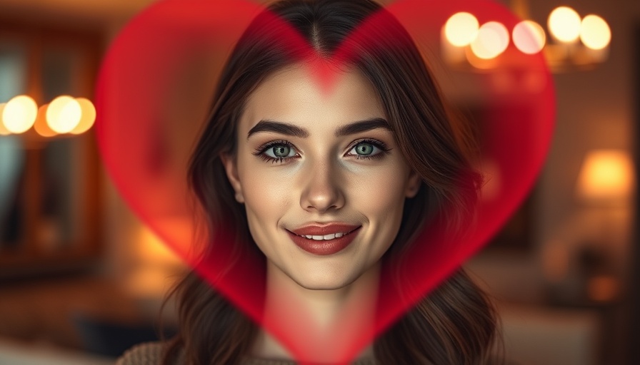 Young woman addressing myths related to heart problem in women.