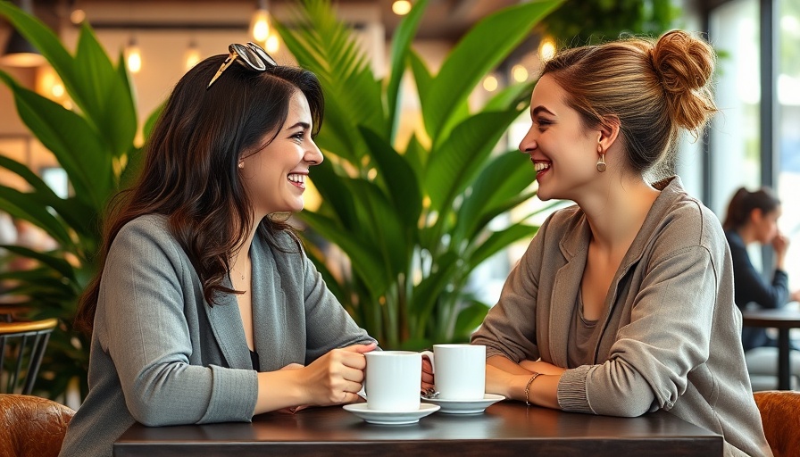 Proactive mental health strategies include social interactions in cafes.