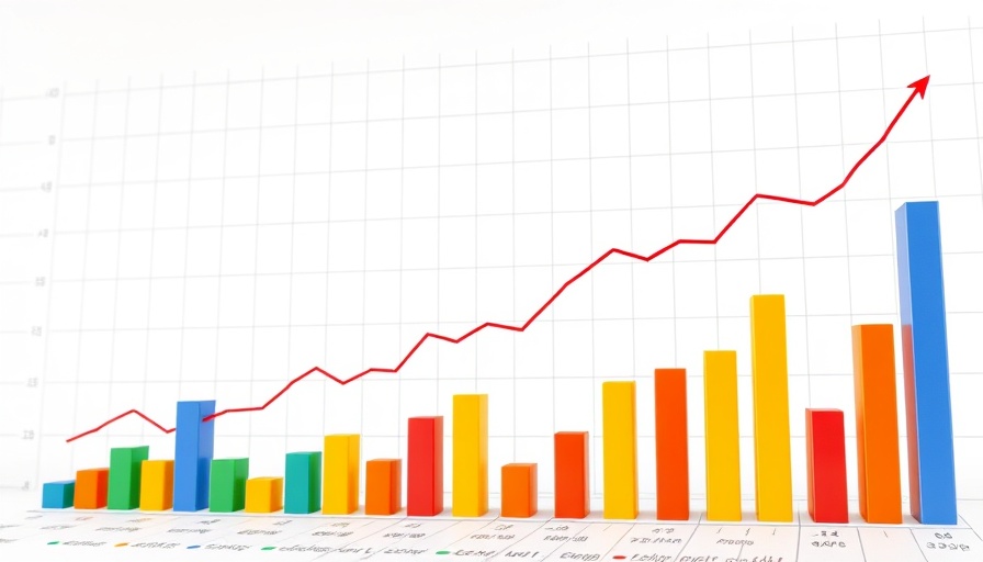 Colorful bar chart illustrating Energy Market Trends, growth focused.
