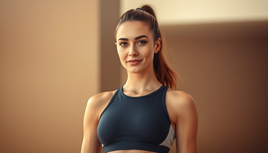 Heart health myths for women discussed with serene woman in sports attire.