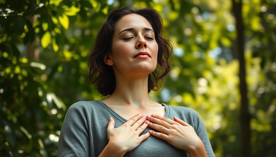 Relaxed woman experiencing calm in nature, illustrating Omega-3s Reduce Anxiety.