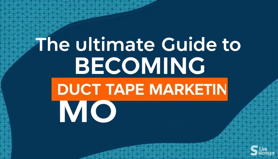 Graphic promoting fractional CMO services guide, bold design.