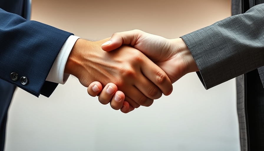 Close-up of handshake symbolizing human connection growth tactic.
