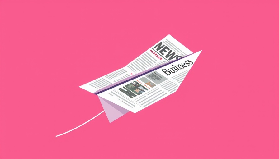 Illustration of newspaper airplane for real estate trends in 2024.
