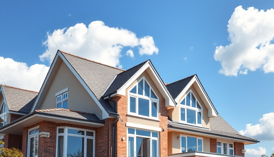 Luxury Real Estate Markets Q1 2025: roof of elegant modern house