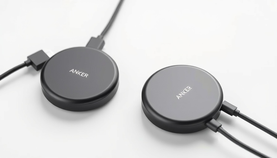 Anker 2-Pack Magnetic Charger Deal shown with sleek design and USB-C cables.