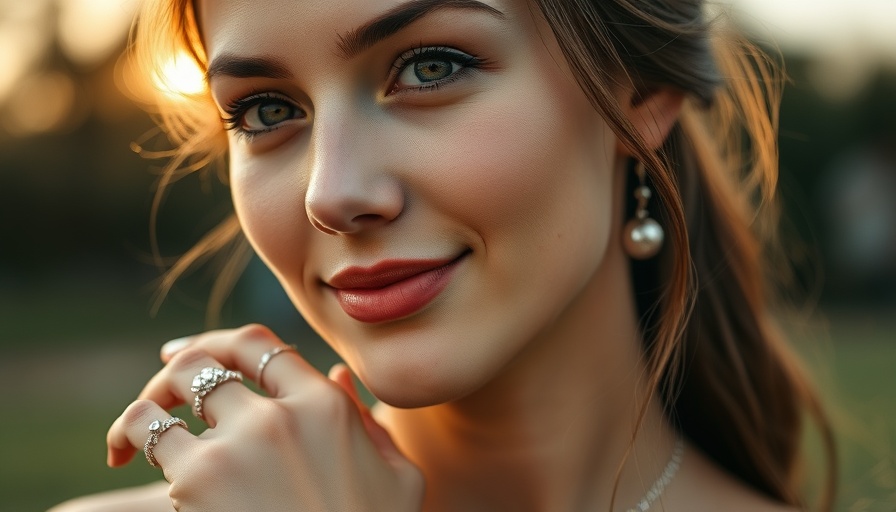 Young woman in Austin displaying permanent jewelry on her wrist.