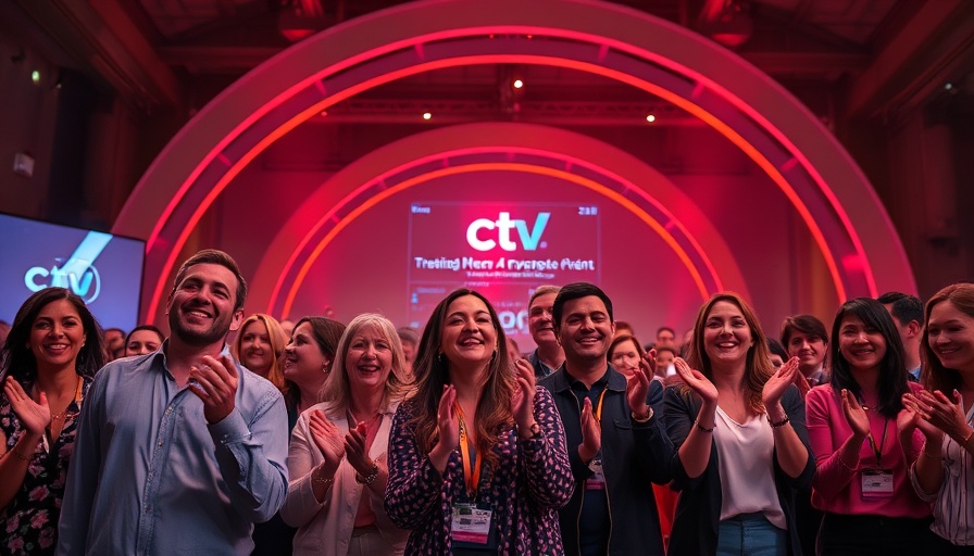Group celebration at VivaTech visionary startups 2025 event.
